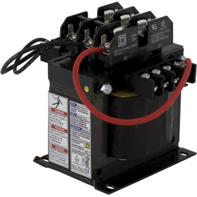 Schneider Electric Control Transformer; 350 VA; 220V x 440V; 230V x 460V; 240V x 480V Primary; 110V; 115V; 120V Secondary; Single-Phase; Primary &plus; Secondary Fusing